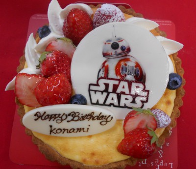 Strasbourg Blog Archive 磯様ご予約のチョコプレートデコレーションケーキ Konamiちゃんお誕生日おめでとうございます